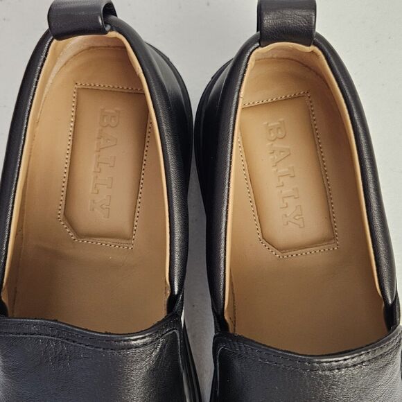 New Bally Herald 200 Black Leather Lamb Skin Slip on Men Shoe size US 6 Sneakers main image 6